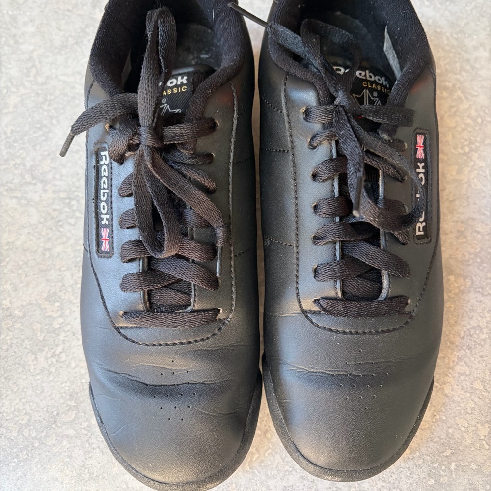 Reebok Black Athletic Shoes